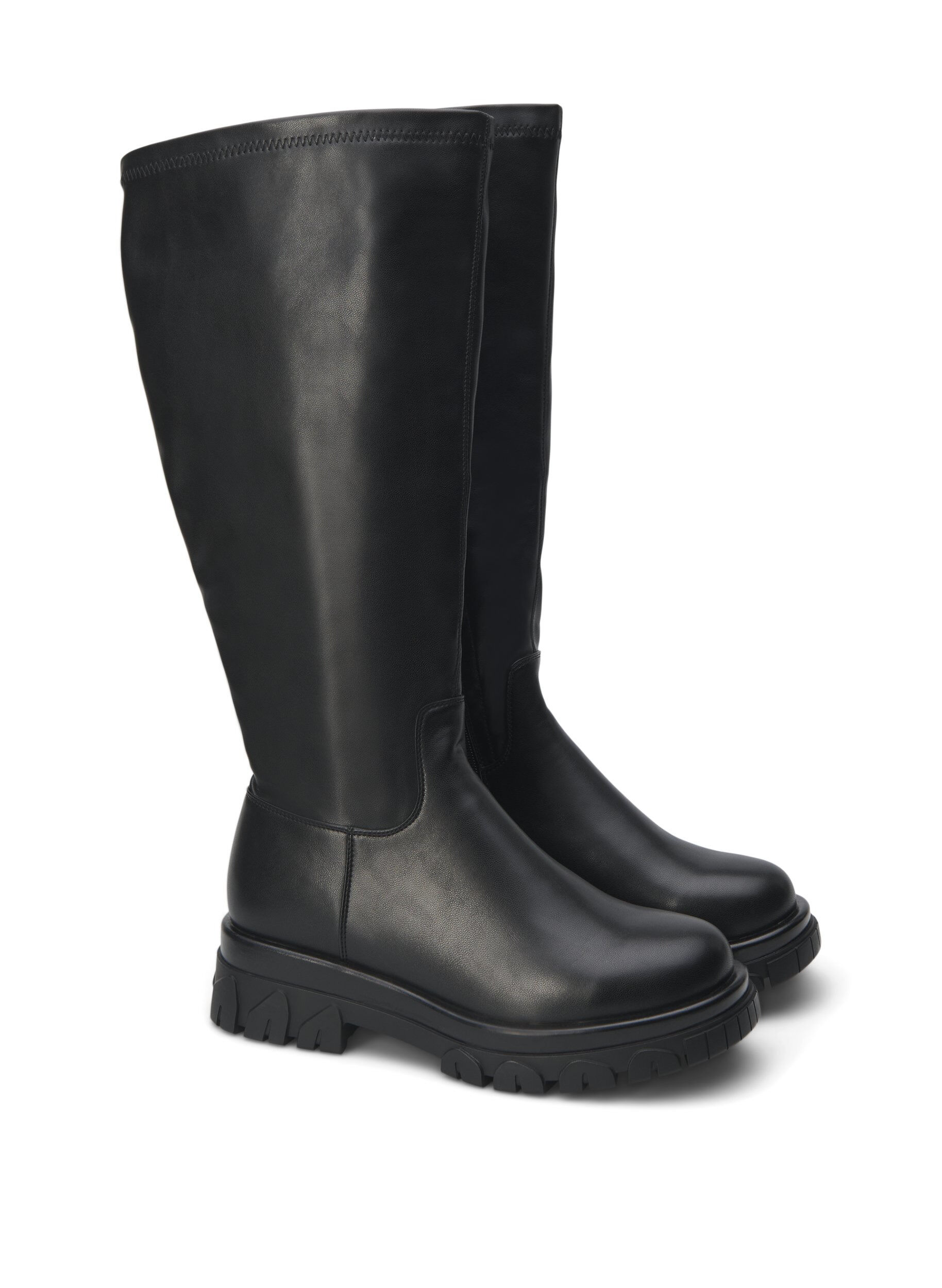 Zizzi Extra-Weite - Stiefel mit langem Schaft, Schwarz, Packshot image number 1
