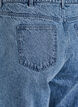 Jean coupe ample avec coutures apparentes, Bleu Clair, Packshot image number 3