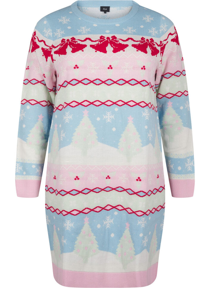 Robes de Noël en tricot, Cerulean Comb, Packshot image number 0