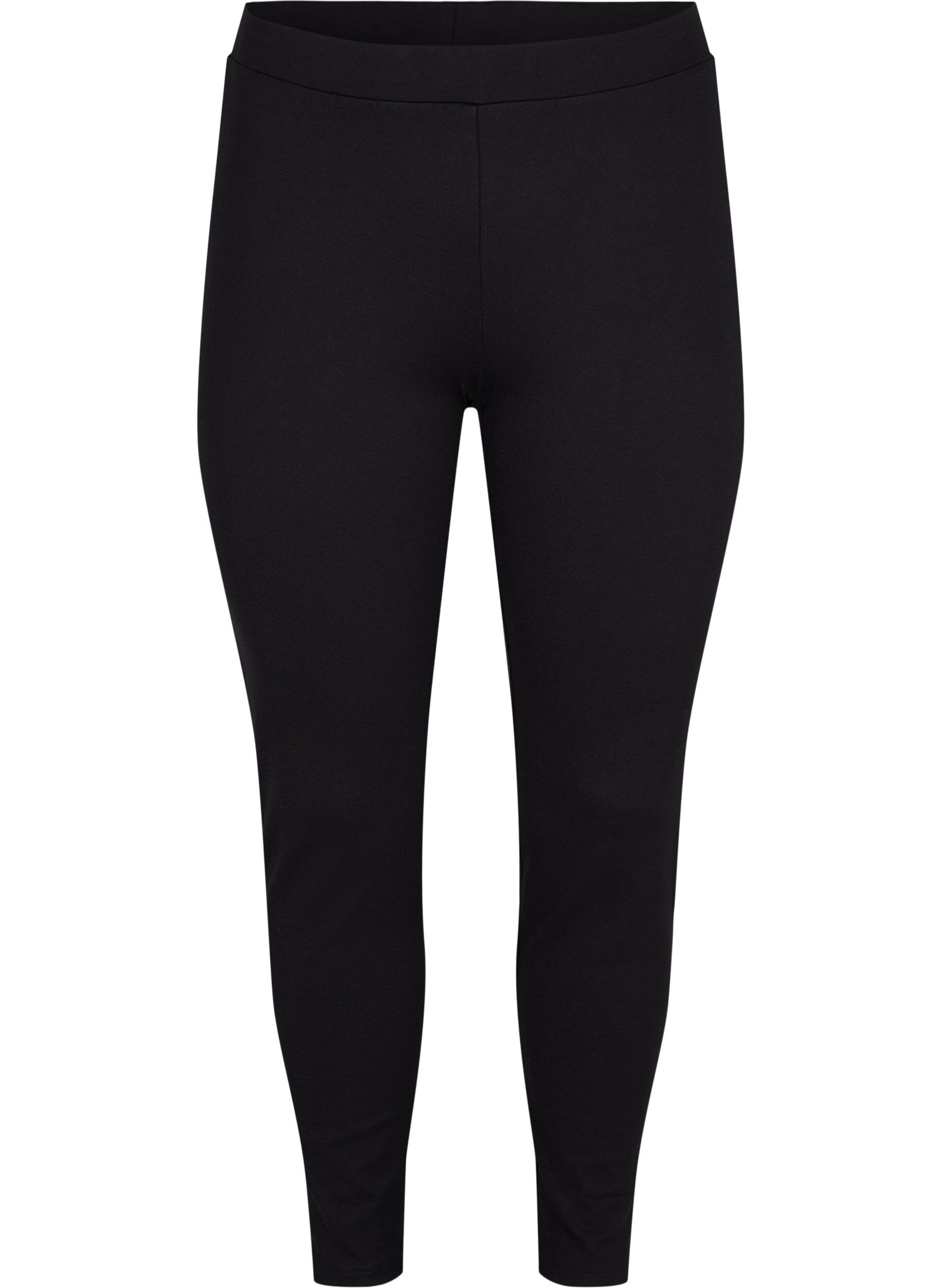 Zizzi Leggings &agrave; fermeture &Eacute;clair, Black, Packshot image number 0