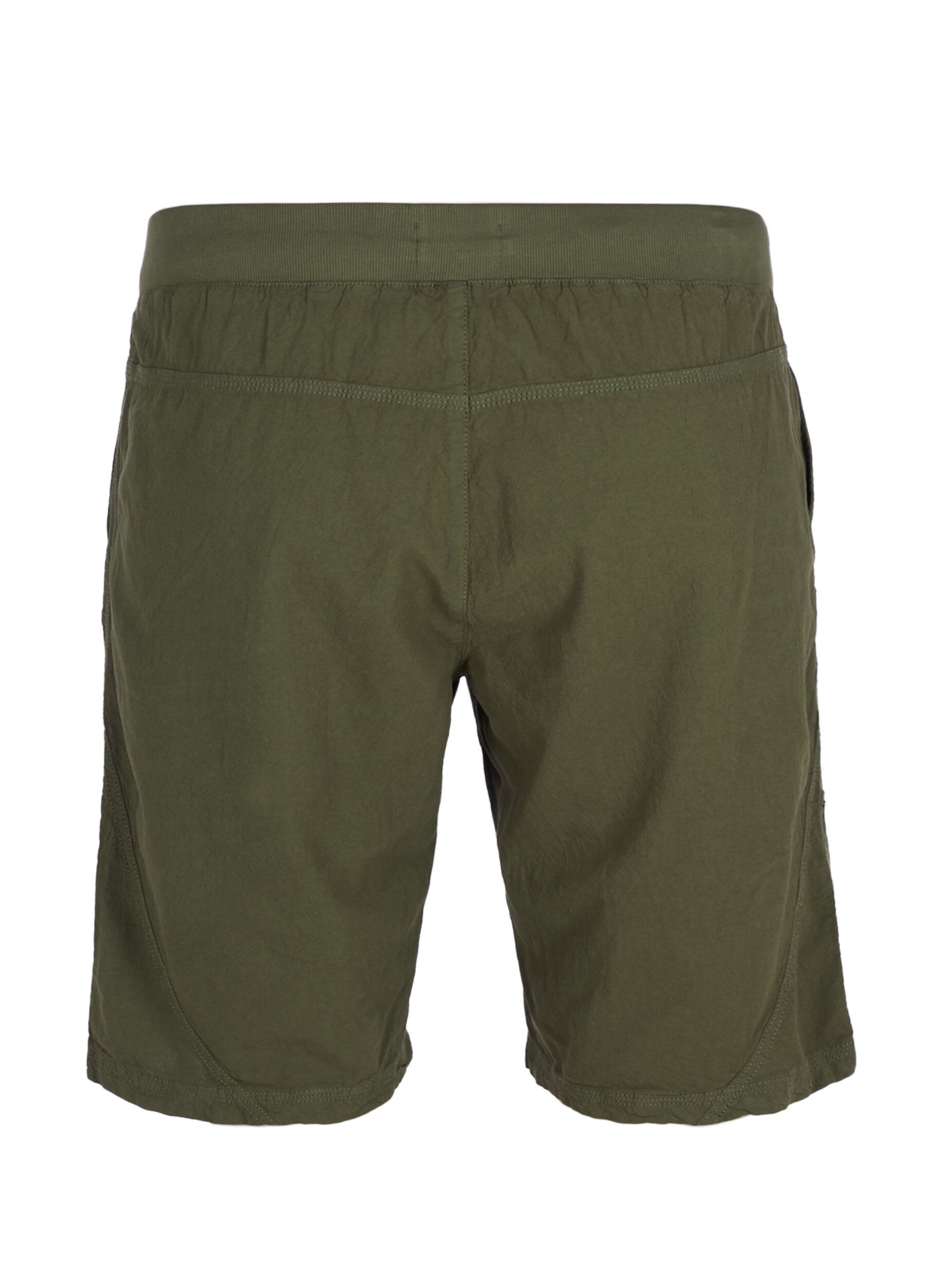 Zizzi Short ample avec poches en coton, Vert, Packshot image number 1