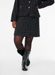 Jupe à carreaux, Noir, Model image number 3