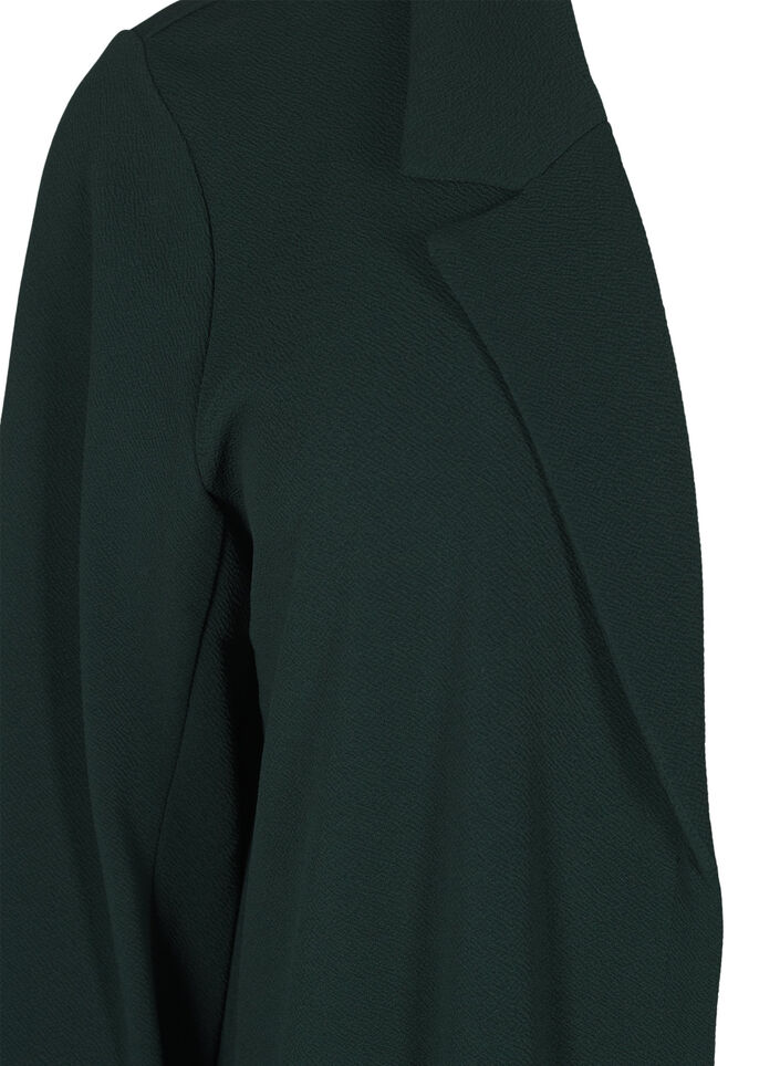 Lange Blazer mit Taschen, Gr&uuml;n, Packshot image number 2