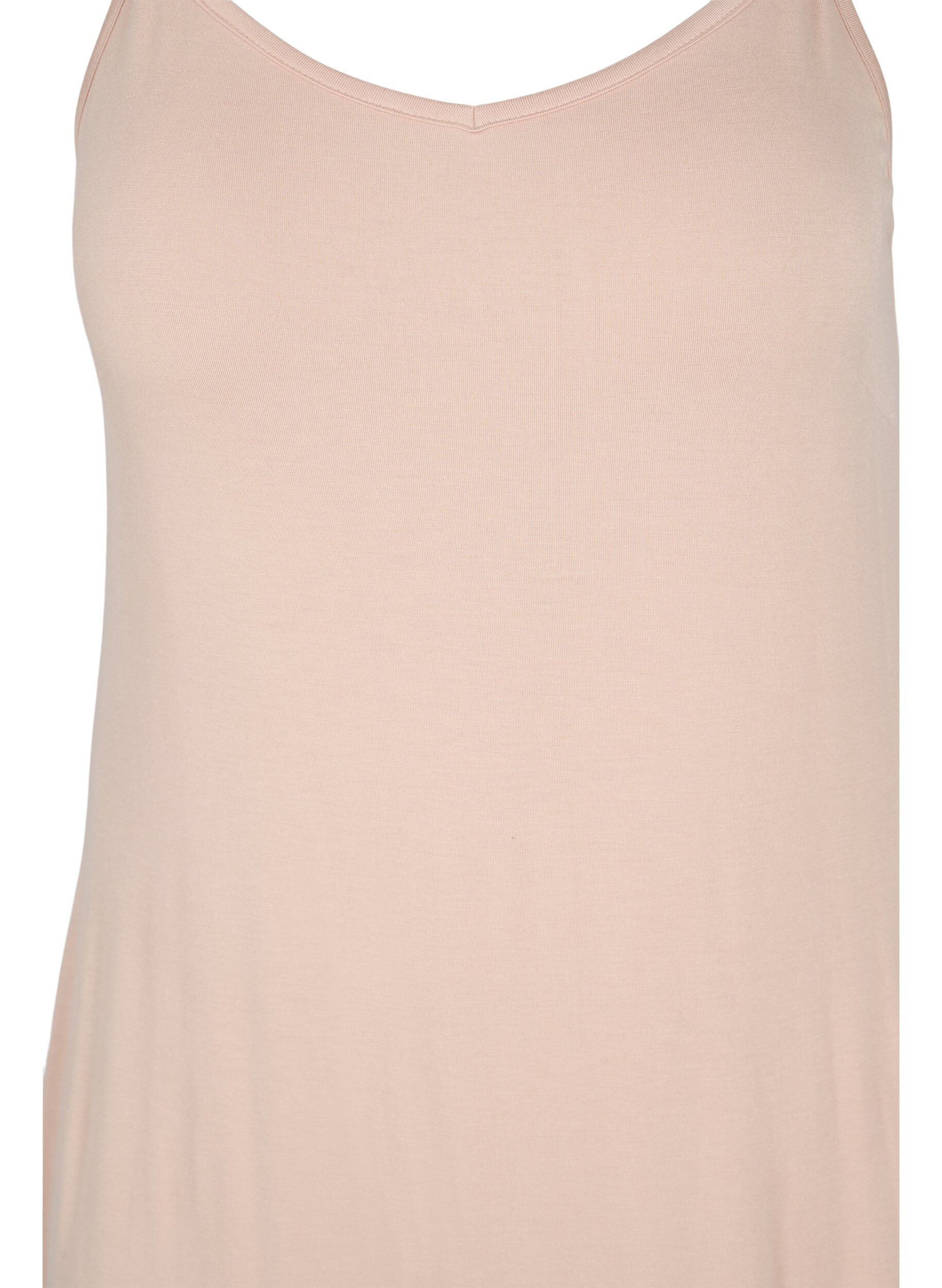 ZizziEinfarbiges Unterkleid aus Viskose, Vanille, Packshot image number 2