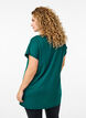 T-shirt long de sport, Vert, Model image number 2