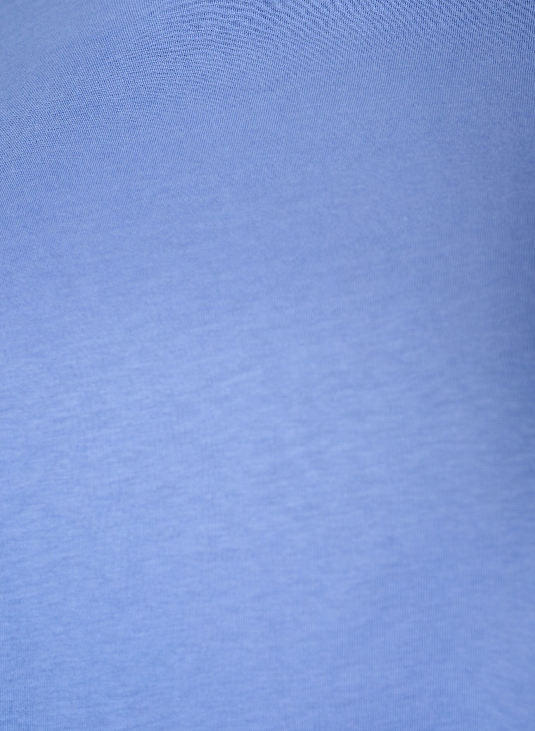 ZizziT-Shirt mit asymmetrischem Spitzensaum, lila, Packshot image number 2