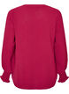 Bluse mit Smockb&uuml;ndchen und V-Ausschnitt, Rot, Packshot image number 1