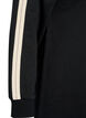 Kurzes Sweatshirtkleid mit hohem Kragen, Schwarz, Packshot image number 3