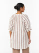 Tunika aus Baumwolle mit V-Ausschnitt, Beige, Model image number 2