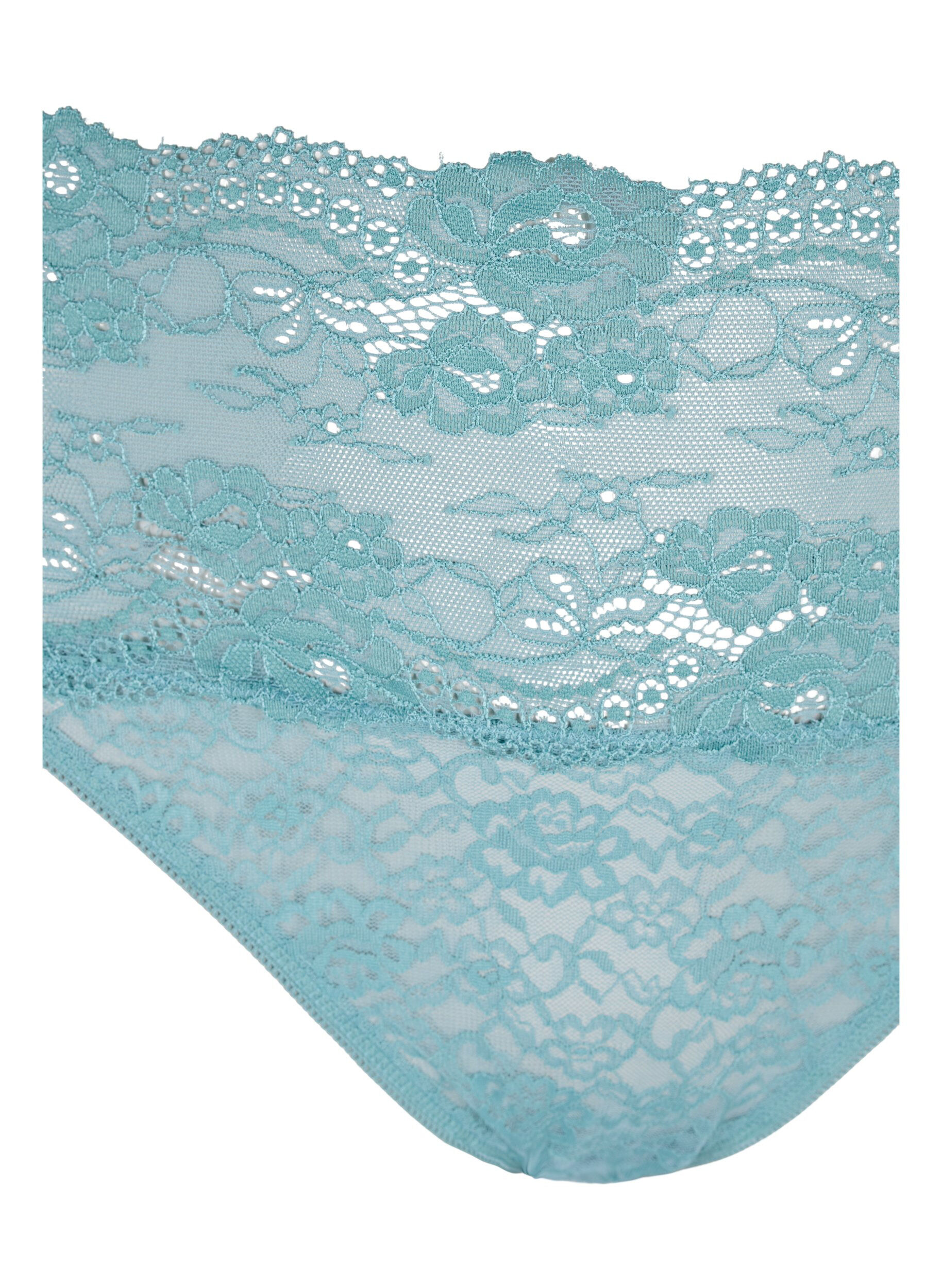 Zizzi 3er-Pack Spitzen-Tanga, Mix assortments AW, Packshot image number 3