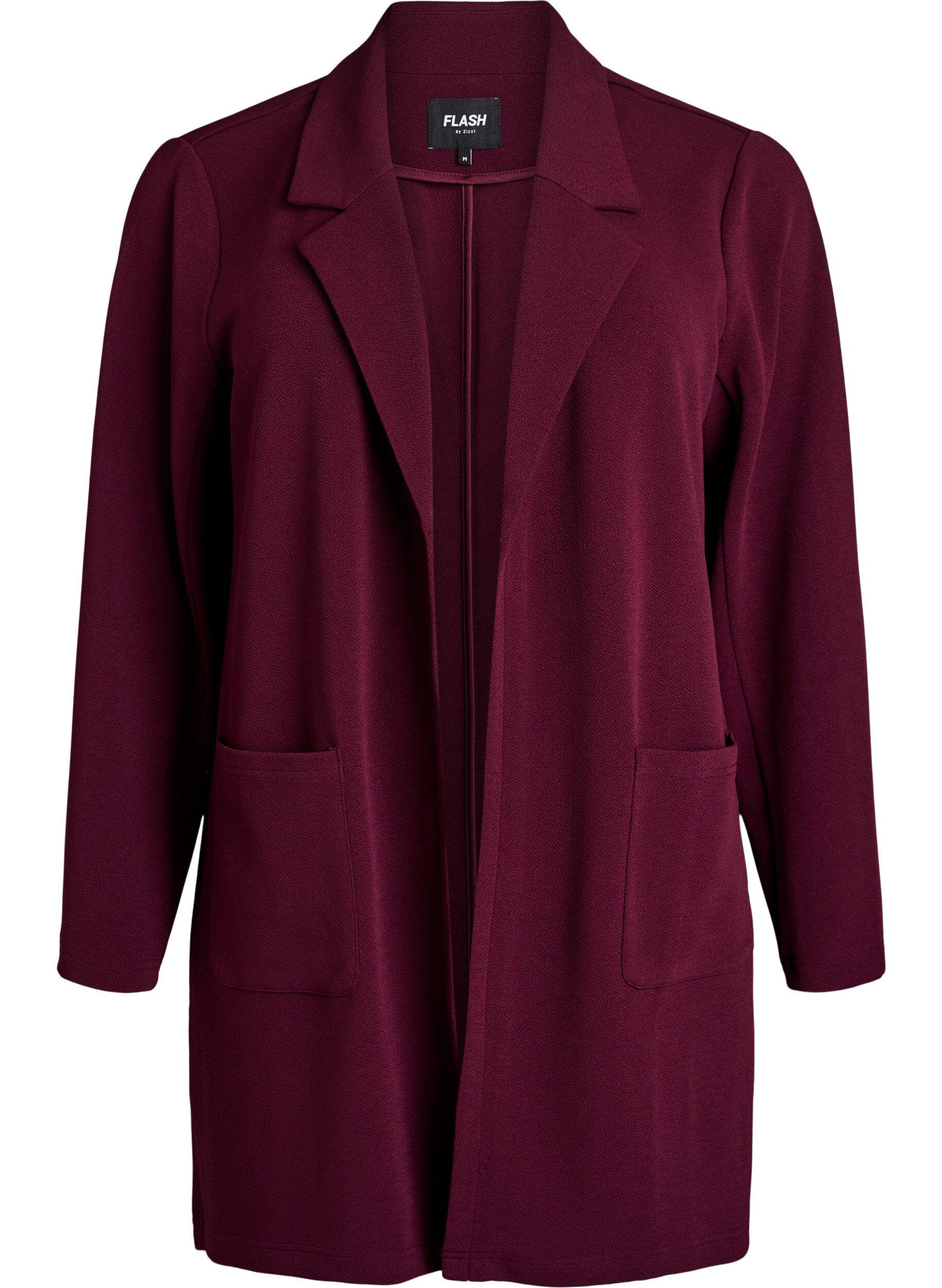 Lange Blazer mit Taschen