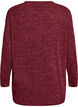 Blouse &agrave; manches longues avec texture, Bordeaux fonc&eacute;, Packshot image number 1