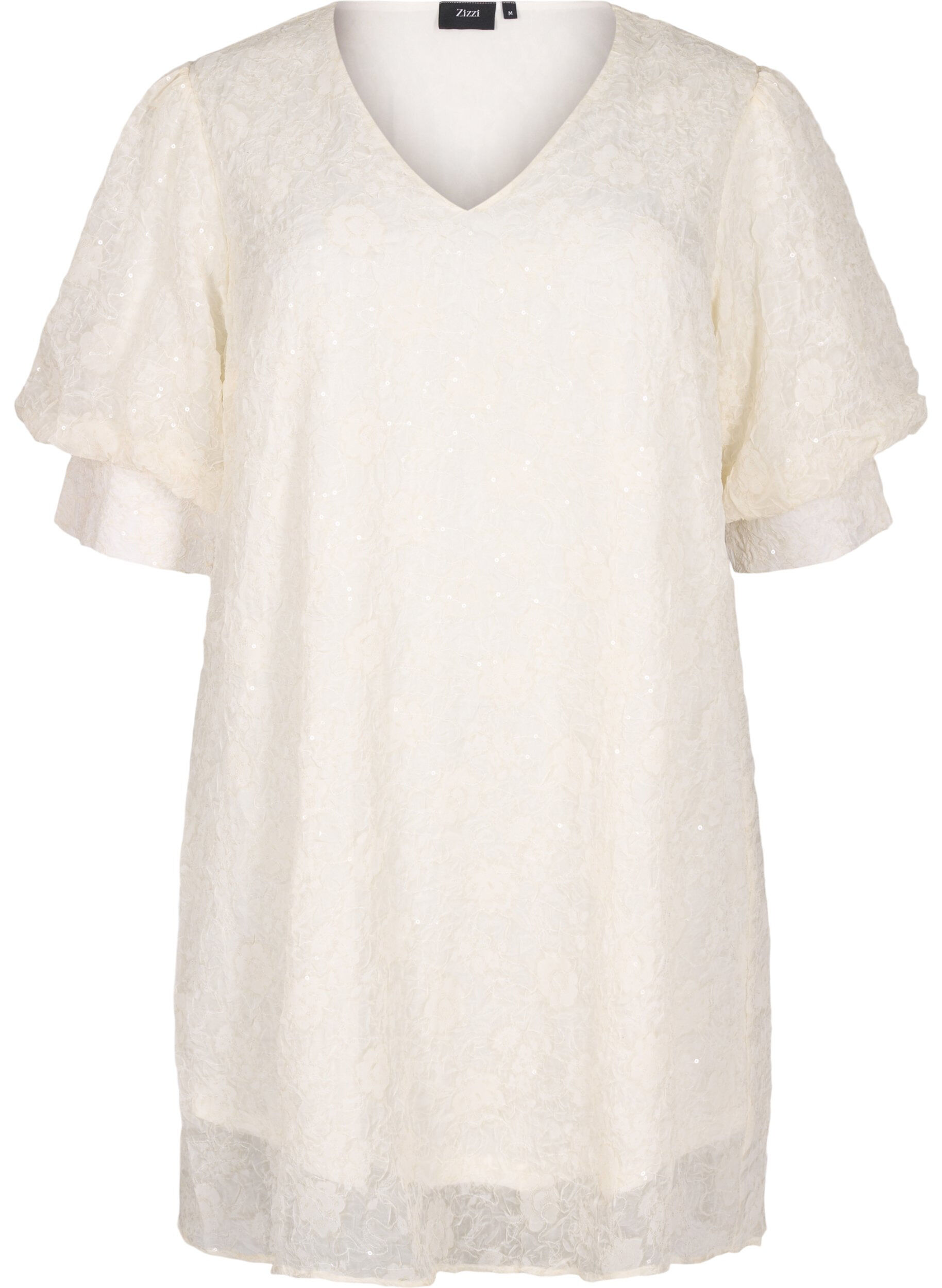 Kurzes Festkleid mit Pailletten