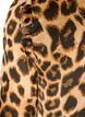 Robe &agrave; imprim&eacute; l&eacute;opard avec volants, Marron, Packshot image number 3