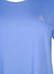 Einfarbiges Trainings-T-Shirt, Blau, Packshot image number 2