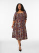 Sommerkleid aus Viskose mit Paisleymuster, Lila, Model image number 0