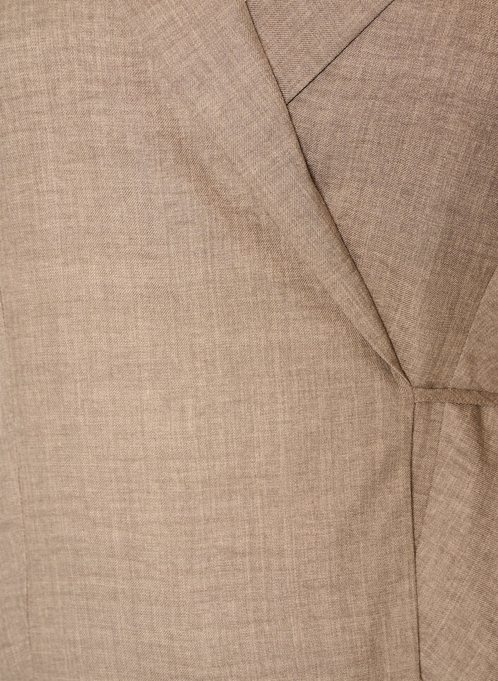 Chemise cache-c&oelig;ur &agrave; nouer, Marron, Packshot image number 2