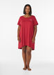 Kurz&auml;rmeliges Nachthemd aus Bio-Baumwolle, Rot, Model image number 1