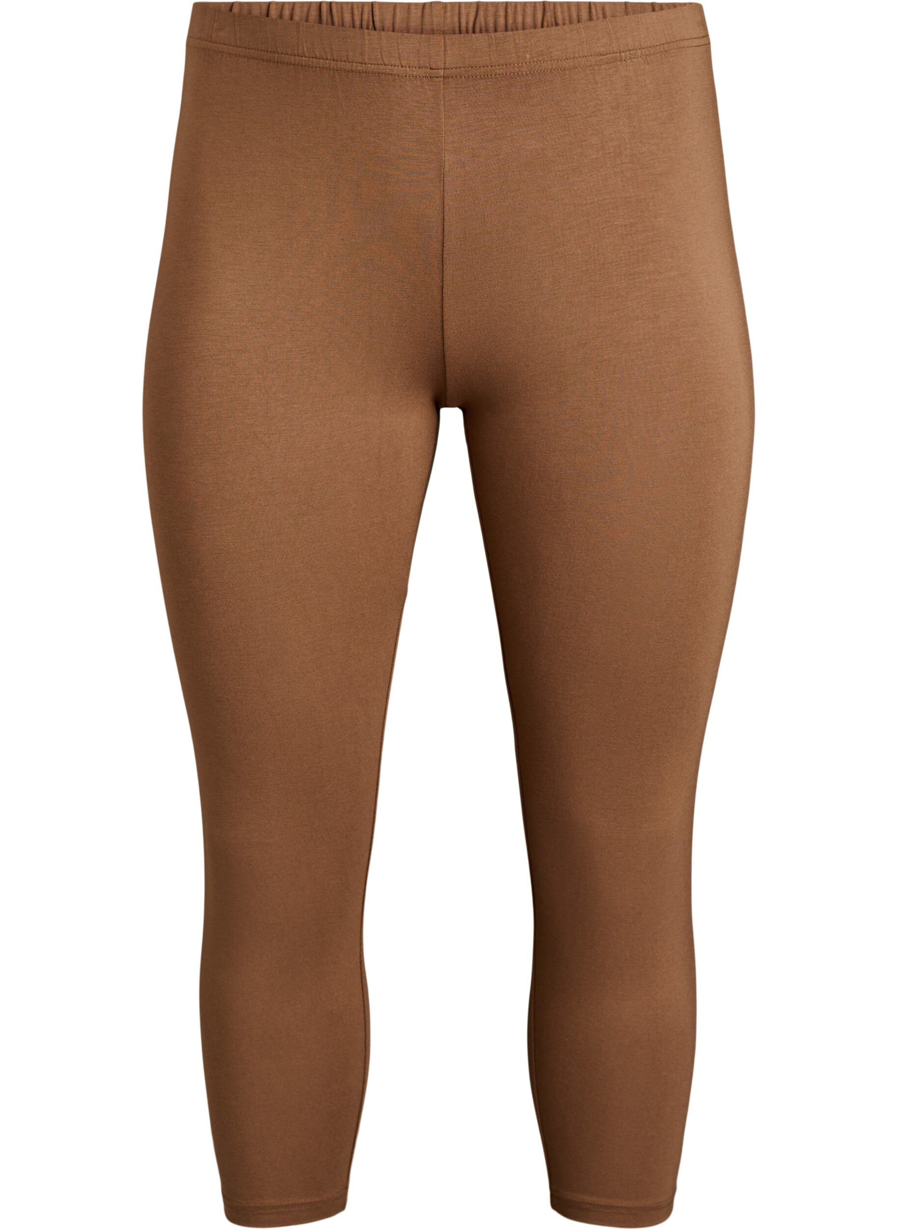Leggings basiques longueur 3/4 en viscose