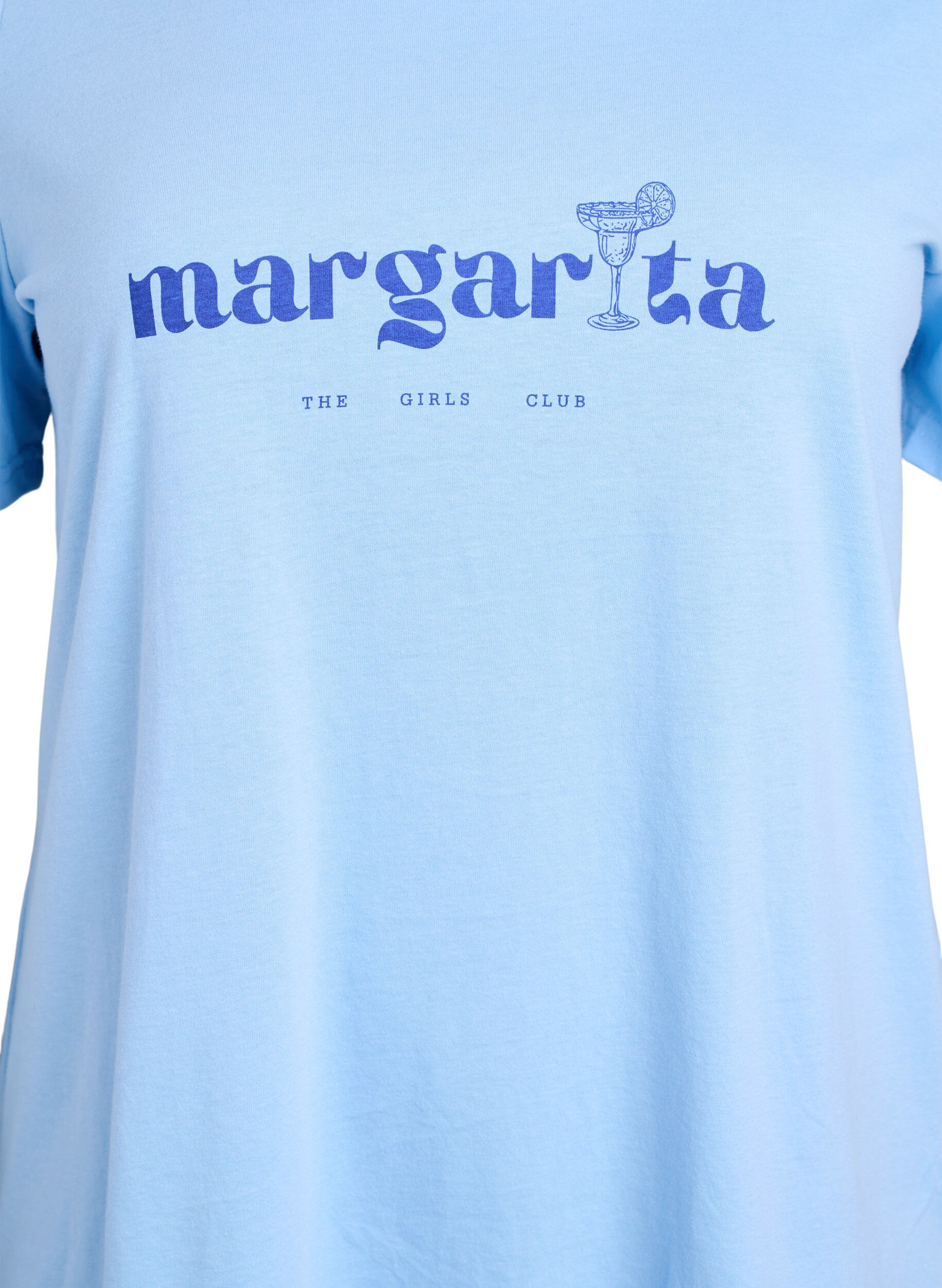 Zizzi FLASH - T-Shirt mit Print, Blau, Packshot image number 2