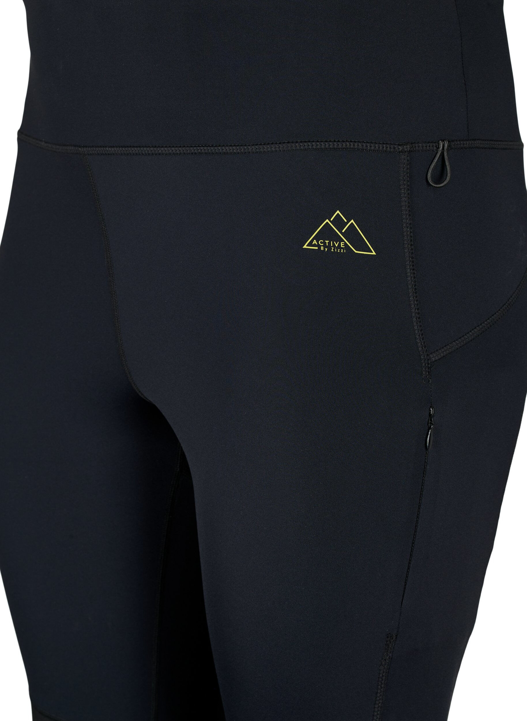 Zizzi Legging de sport extensible et durable avec des poches, Black, Packshot image number 2