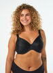 BH mit starkem Halt und vorgeformten Cups, Schwarz, Model image number 0