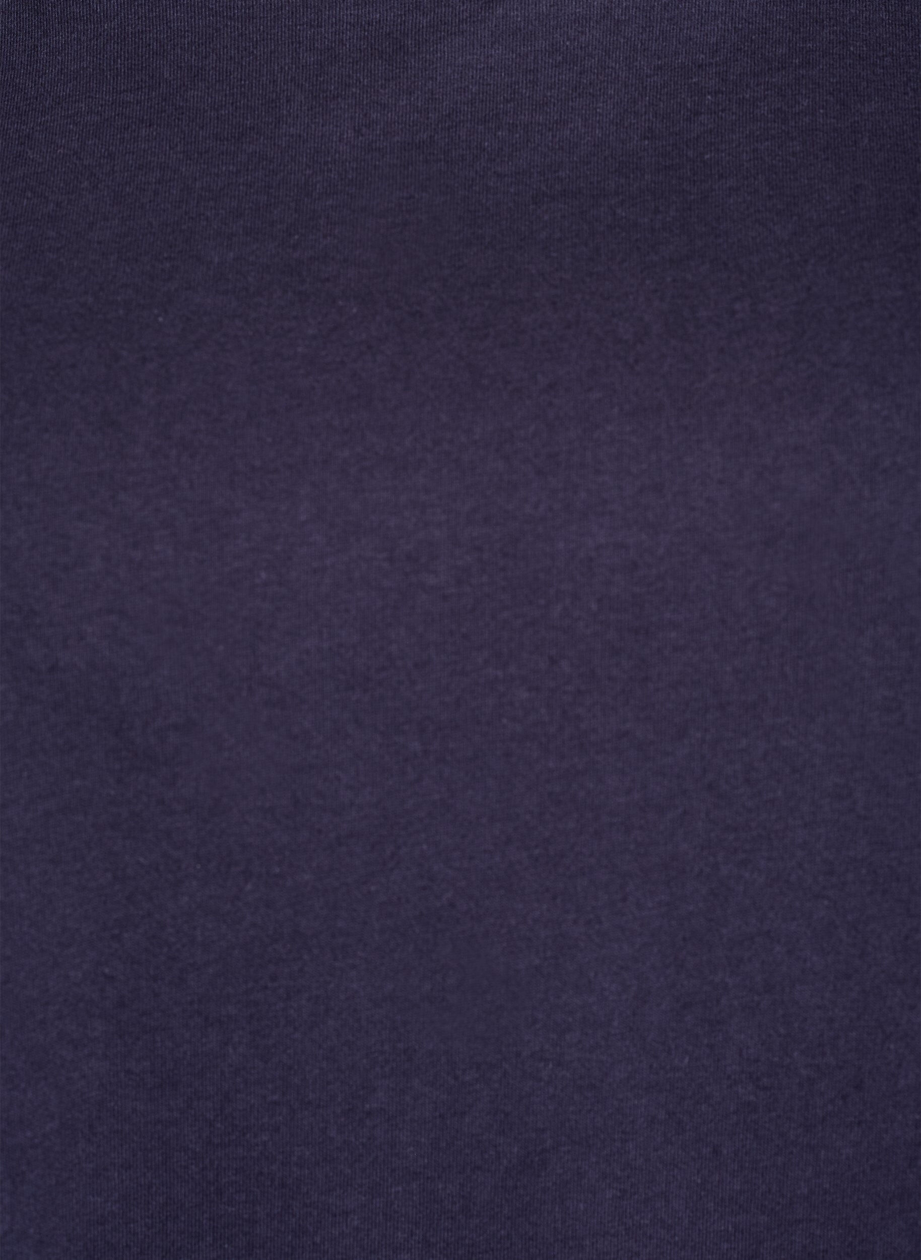 Zizzi T-shirt avec des manches en broderie anglaise, Bleu, Packshot image number 2