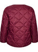Veste matelass&eacute;e avec boutons-pression et col rond, Bordeaux fonc&eacute;, Packshot image number 1