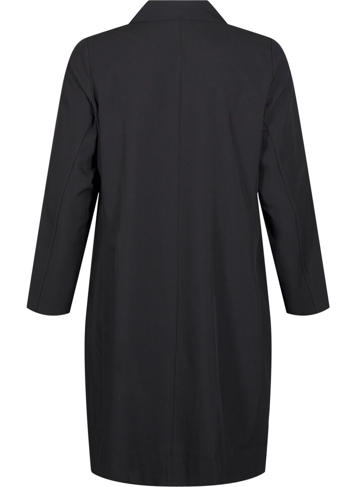 Robe blazer croisée, Black, Packshot image number 1