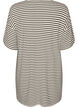 Chemise de nuit &agrave; rayures en jersey de viscose, Vanille, Packshot image number 1