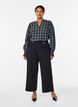 Pantalon ample avec poches, Noir, Model image number 0