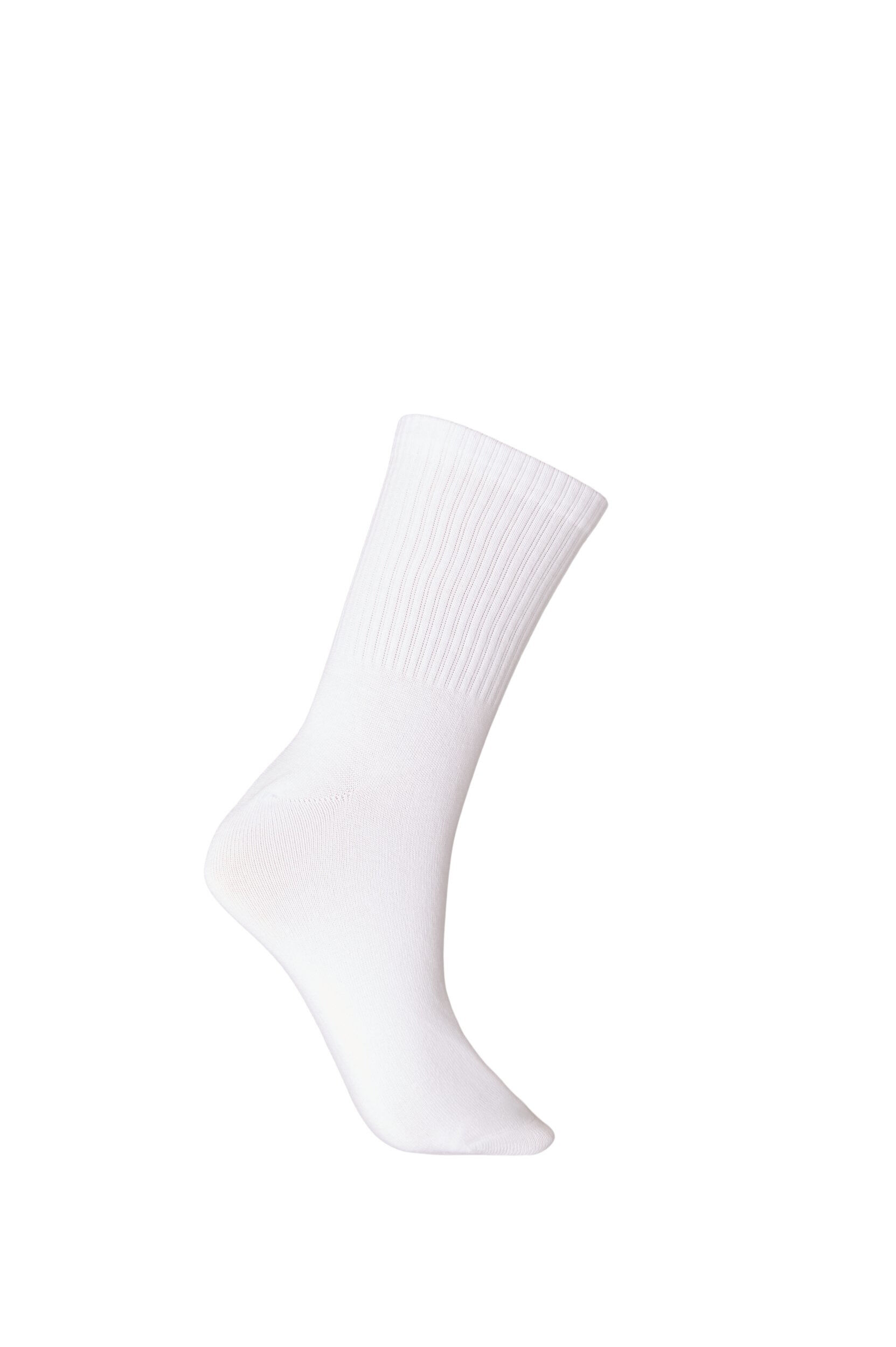 ZizziChaussettes en coton avec motif, Blanc, Packshot image number 1