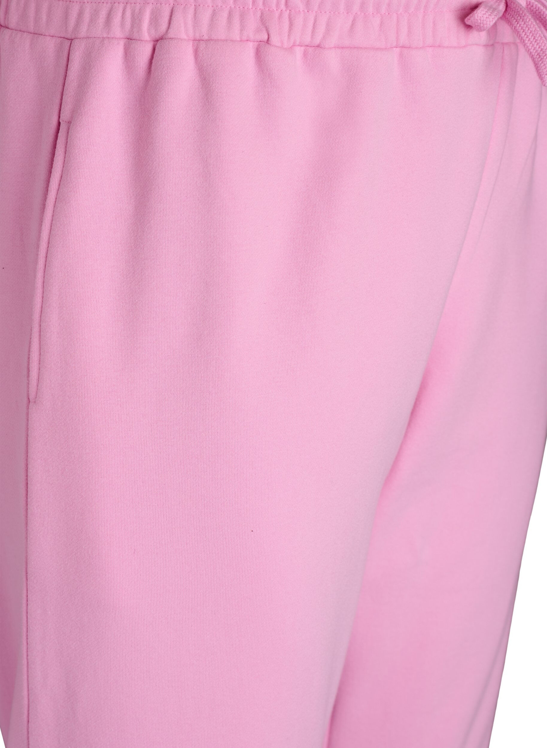 Zizzi Sweathose mit hoher Taille, Pink, Packshot image number 2