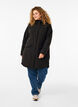 Wasserabweisende Softshell-Jacke mit Steppfutter, Schwarz, Model image number 1