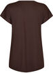 T-shirt d'entra&icirc;nement long, Marron, Packshot image number 1