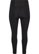 Trainingstights mit hoher Taille und Tasche im Bund, Schwarz, Packshot image number 1