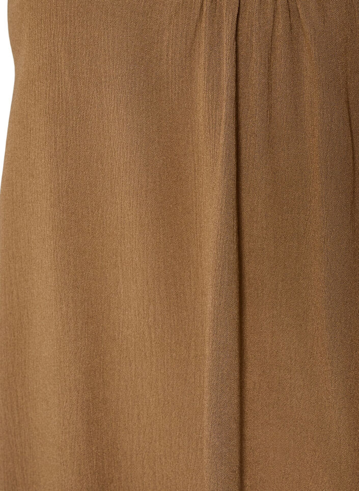 Top &agrave; bretelles en viscose, Marron, Packshot image number 2