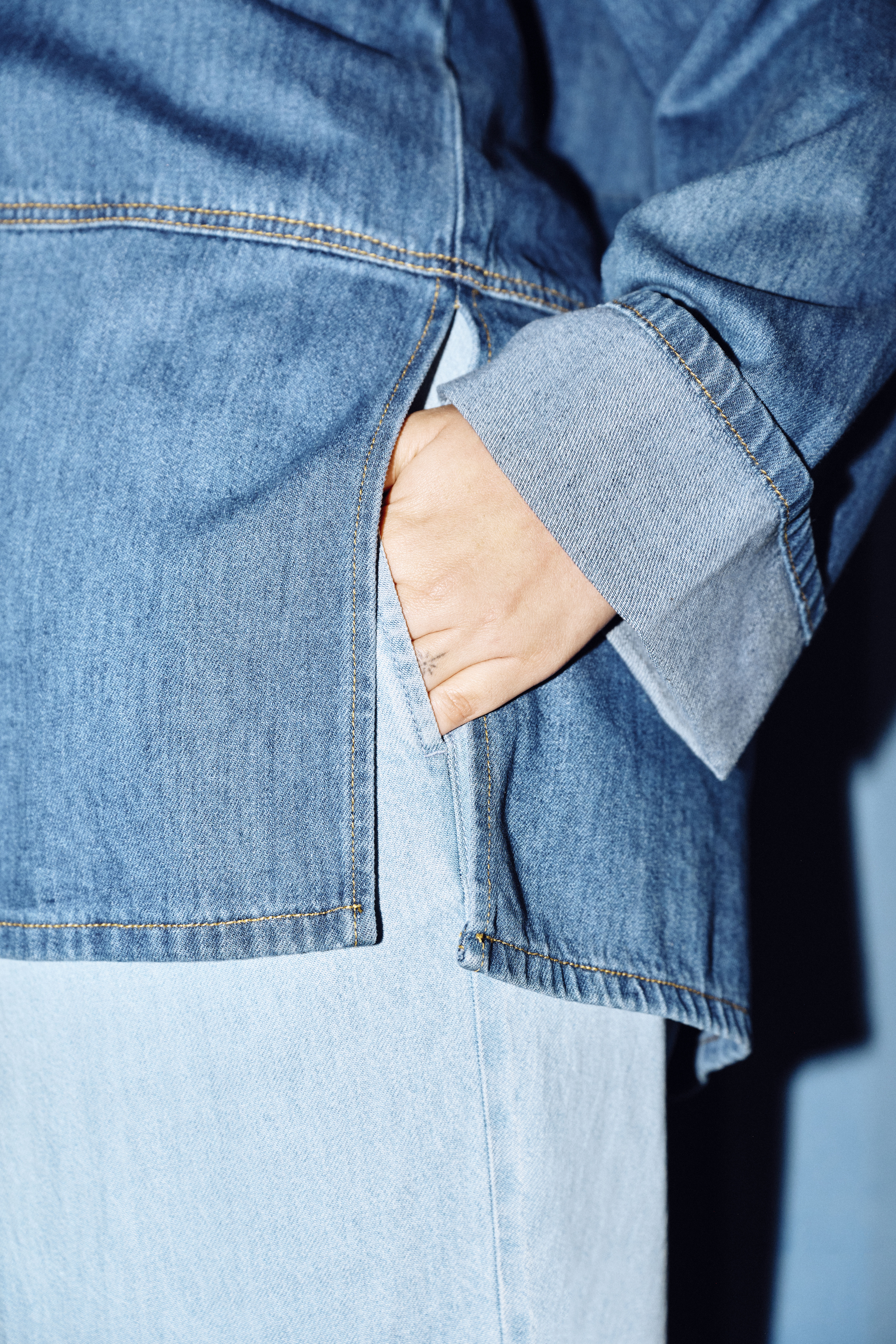 Zizzi Denim-Look, , Model