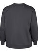 Sweatshirt mit Rüschen und Häkeldetail, Dark Grey, Packshot image number 1