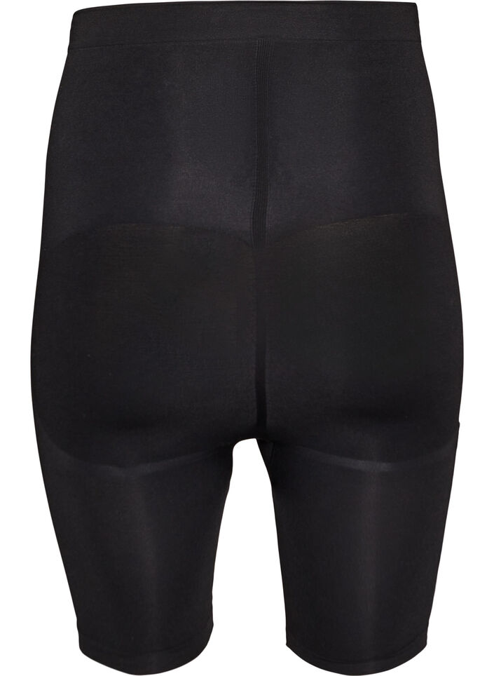 Shapewear-Shorts mit mittlerem Halt und hoher Taille, Schwarz, Packshot image number 1