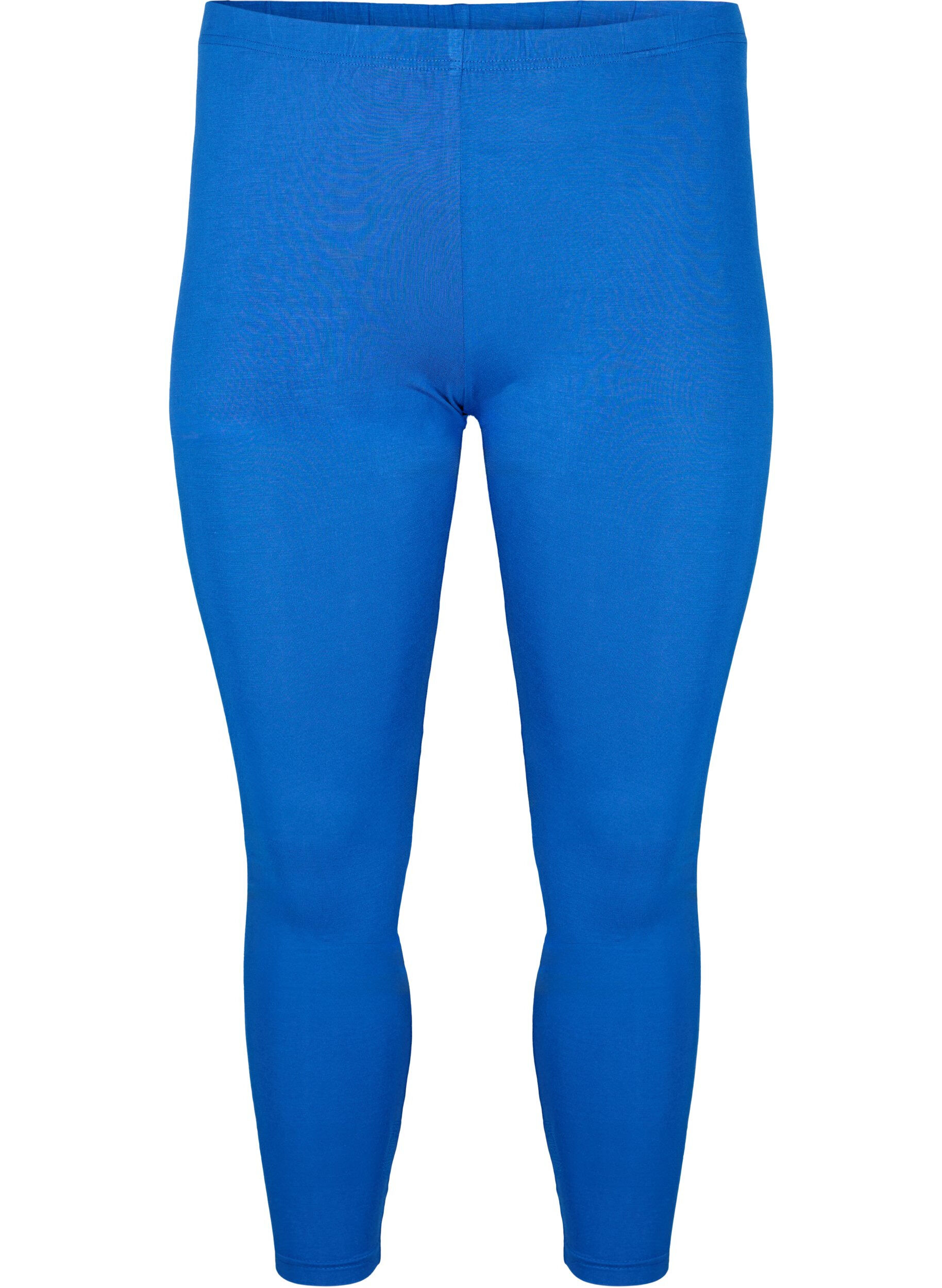 Zizzi Leggings basiques en viscose, Bleu, Packshot image number 0