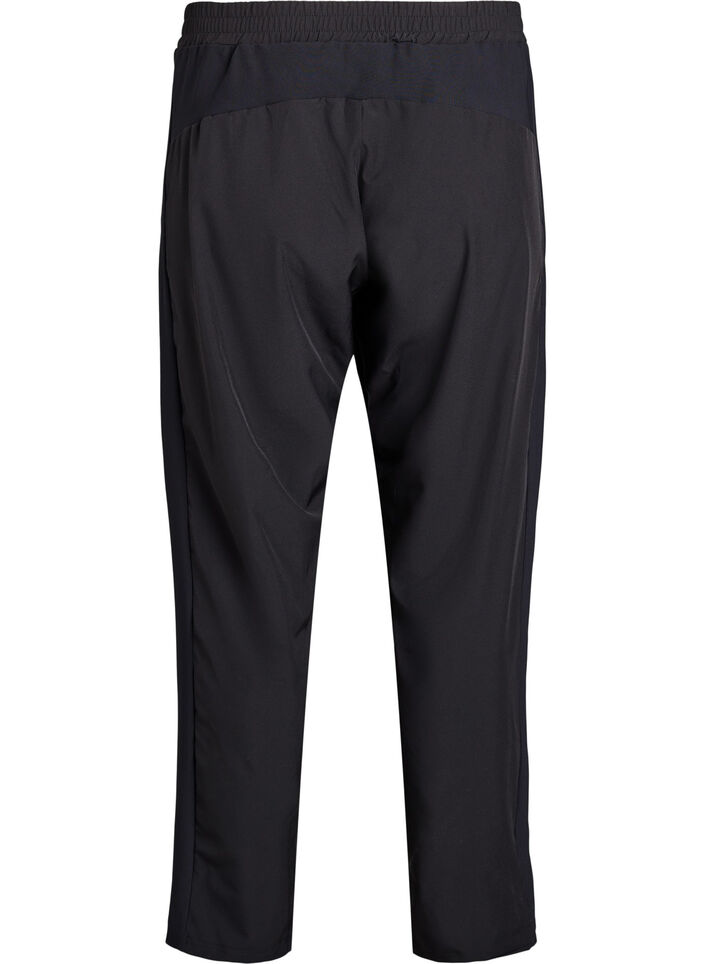 Pantalon d&rsquo;entra&icirc;nement l&eacute;ger dot&eacute; de poches, Noir, Packshot image number 1