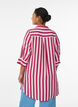 Robe courte avec col et poche poitrine, Rose, Model image number 2
