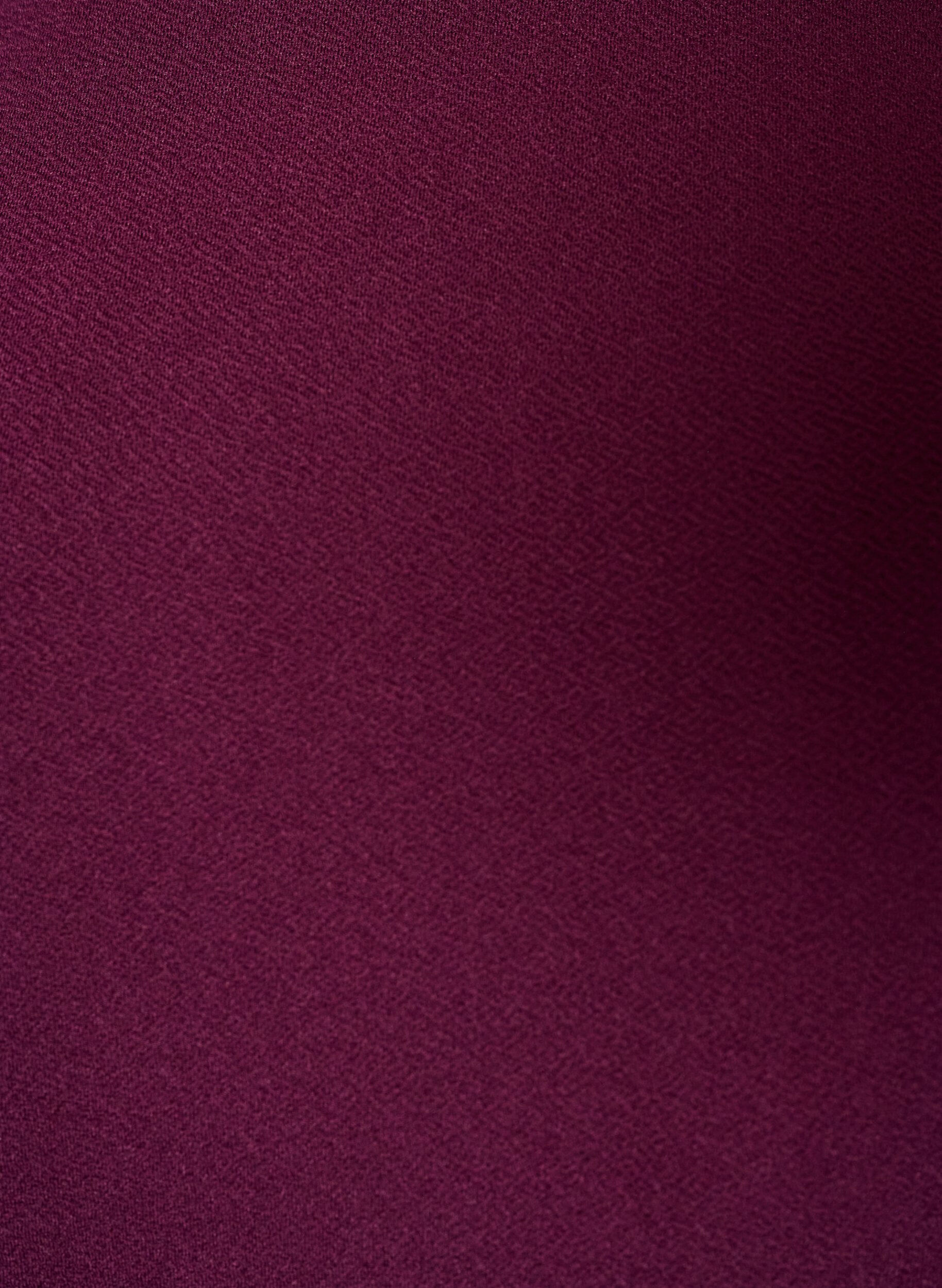 ZizziTunique avec bordure en dentelle asym&eacute;trique, Violet, Packshot image number 2