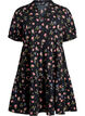 Kurzes A-Linien-Kleid, Schwarz, Packshot image number 0