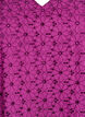 Chemisier avec motif floral brodé, Violet, Packshot image number 2