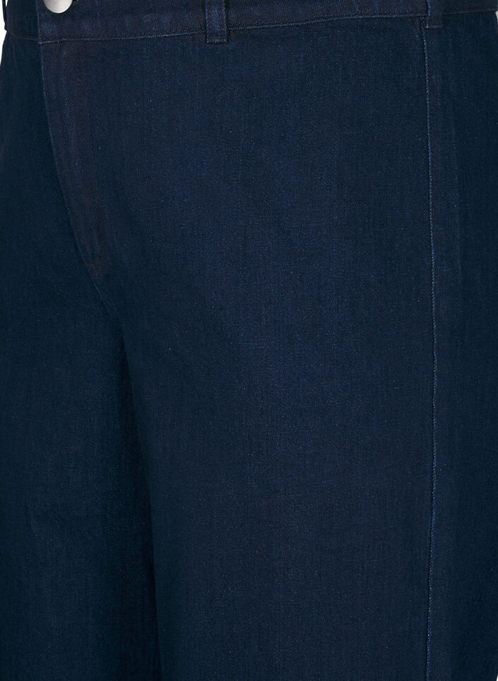 Jean ample taille haute, Bleu, Packshot image number 2