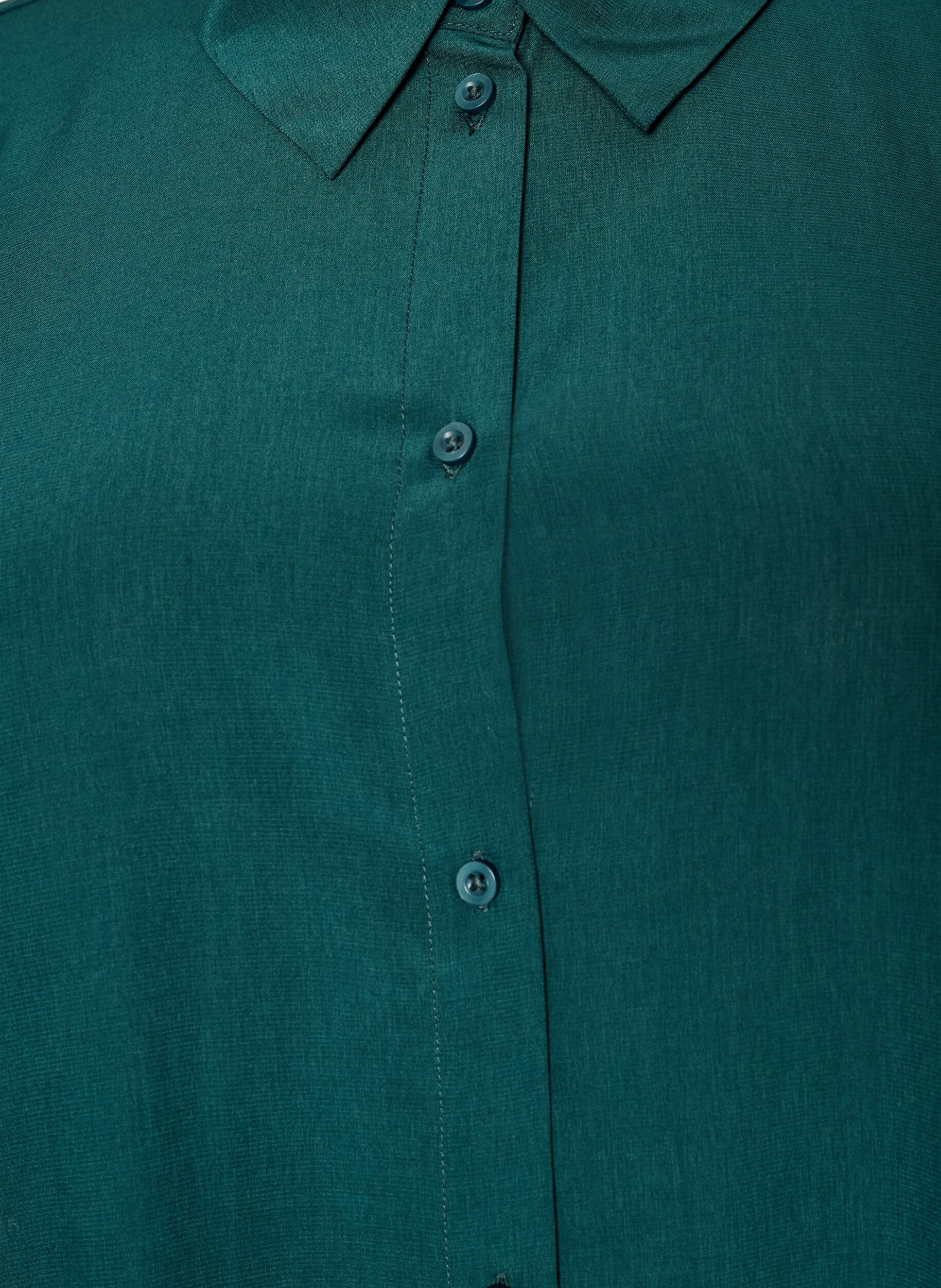 ZizziRobe chemise courte avec volants, Vert fonc&eacute;, Packshot image number 2