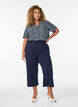 7/8 Hose mit lockerer Passform, Blau, Model image number 0