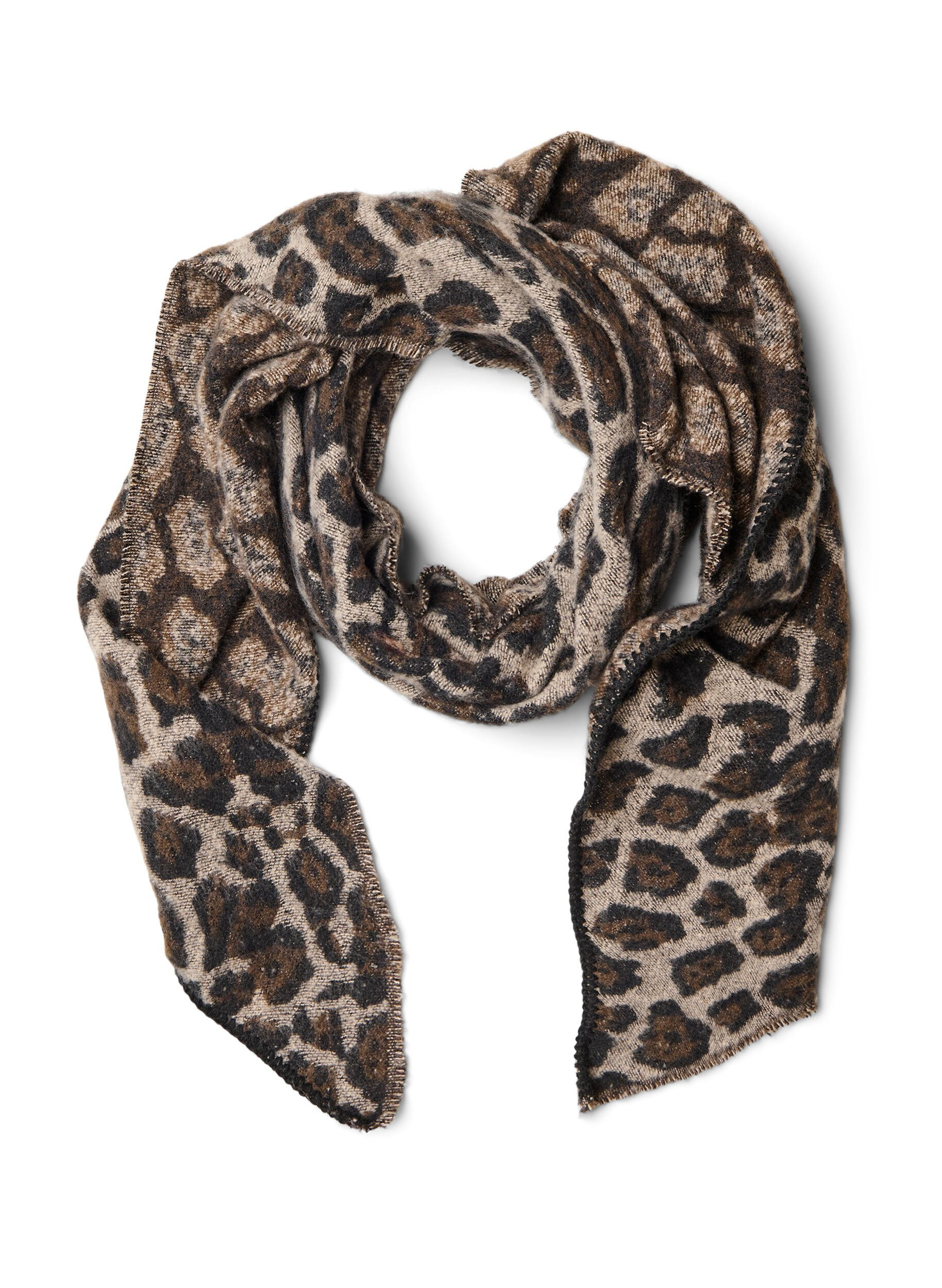 &Eacute;charpe douce &agrave; motif aux couleurs chaudes